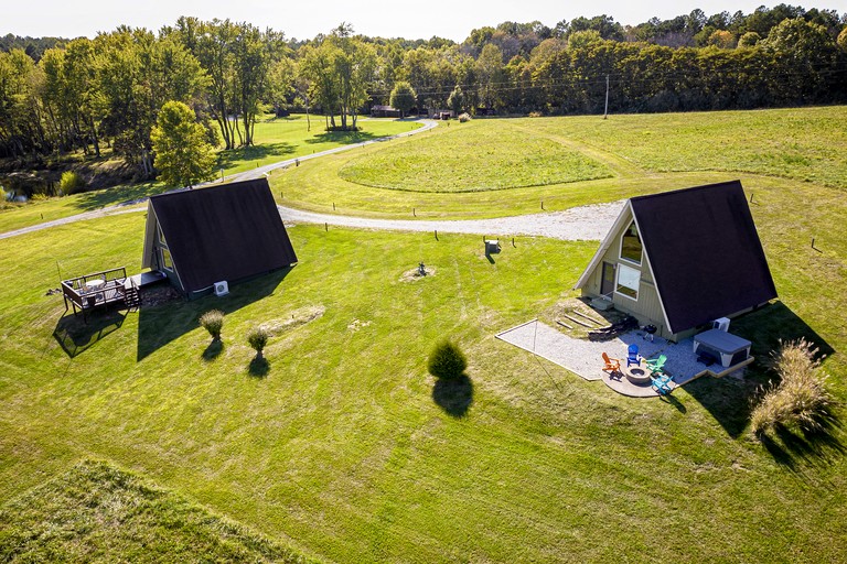 A-frames (United States of America, Makanda, Illinois)