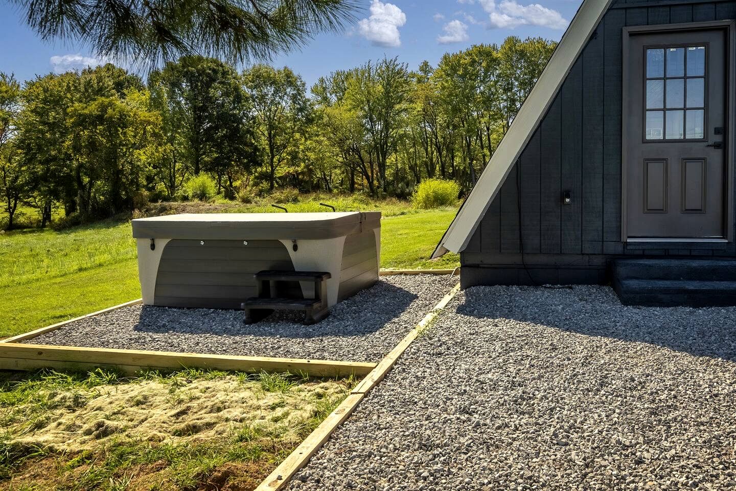 Enchanting A-Frames with Hot-Tub Wonderful for Hiking in Makanda, Illinois