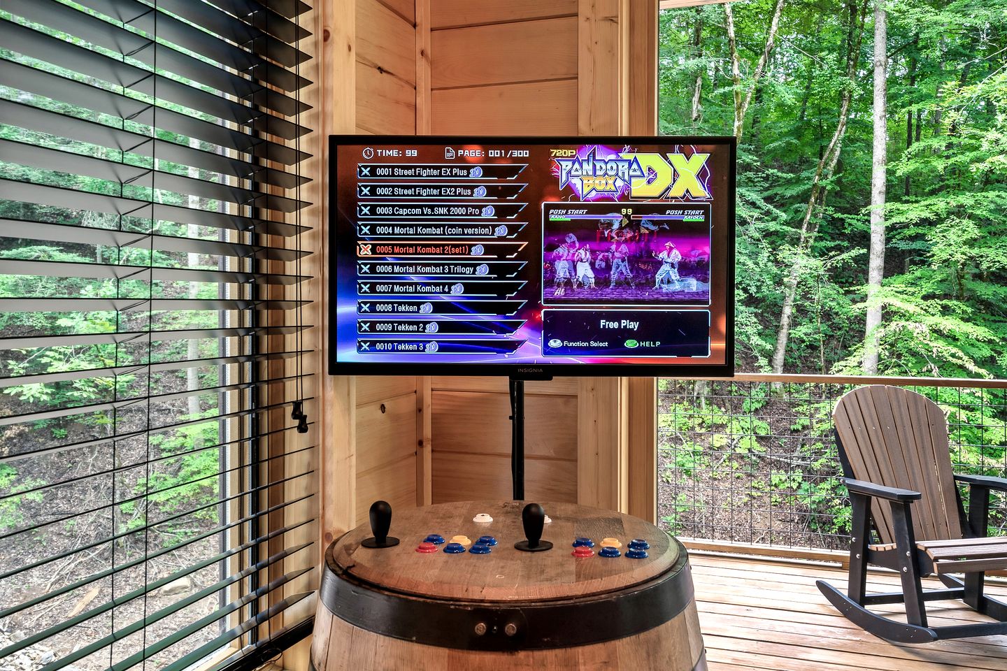 Enchanting Cabin with Game Room, Indoor Pool and Porch in Tennessee