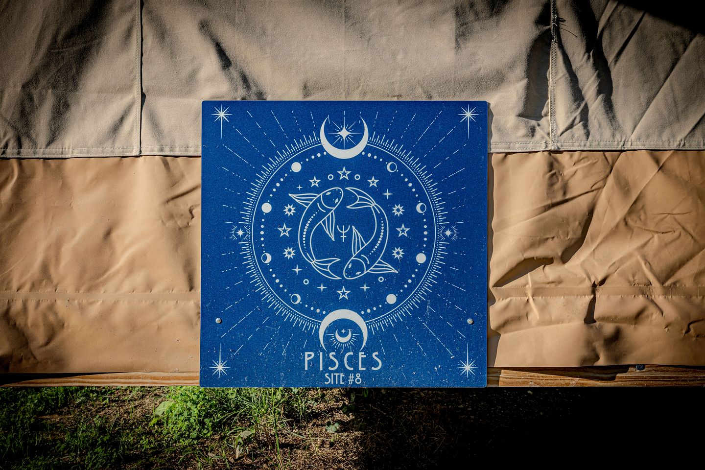 Enchanting Creekside Safari Tent Haven near Smoky Mountain in Tennessee