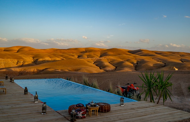 Luxury tents for rent in Agafay Desert, Morocco