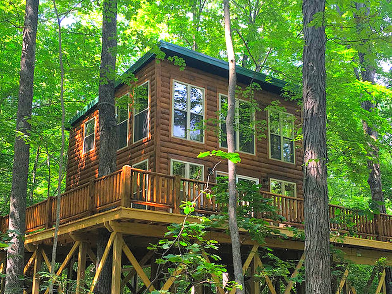 Tree House for Rent | Hocking Hills, Ohio | Glamping Ohio