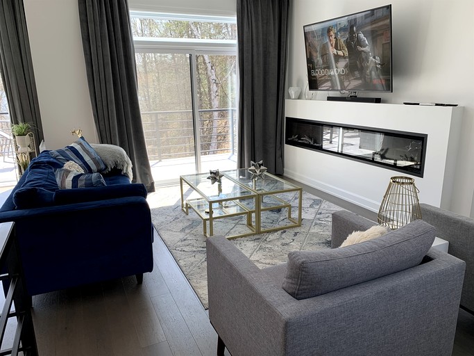 Cottages (Canada, Val des Monts, Quebec)