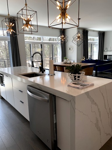 Cottages (Canada, Val des Monts, Quebec)