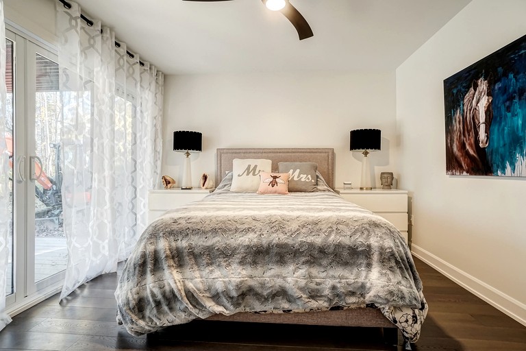 Cottages (Canada, Val des Monts, Quebec)