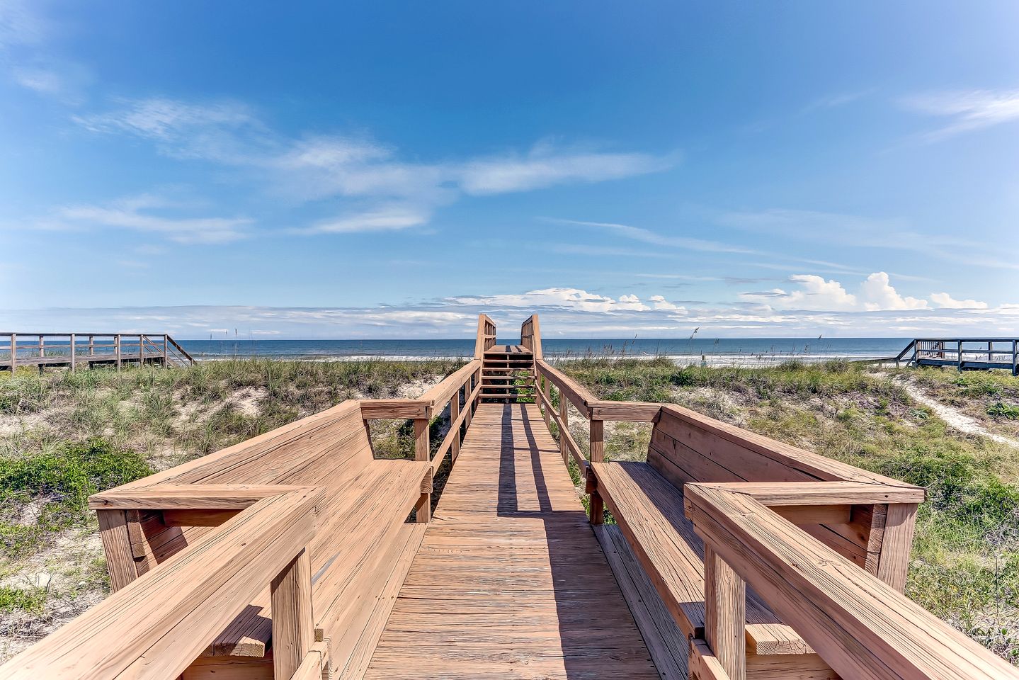 Charming Pet-Friendly Beachfront Duplex with Ocean Views in Fernandina Beach, Florida