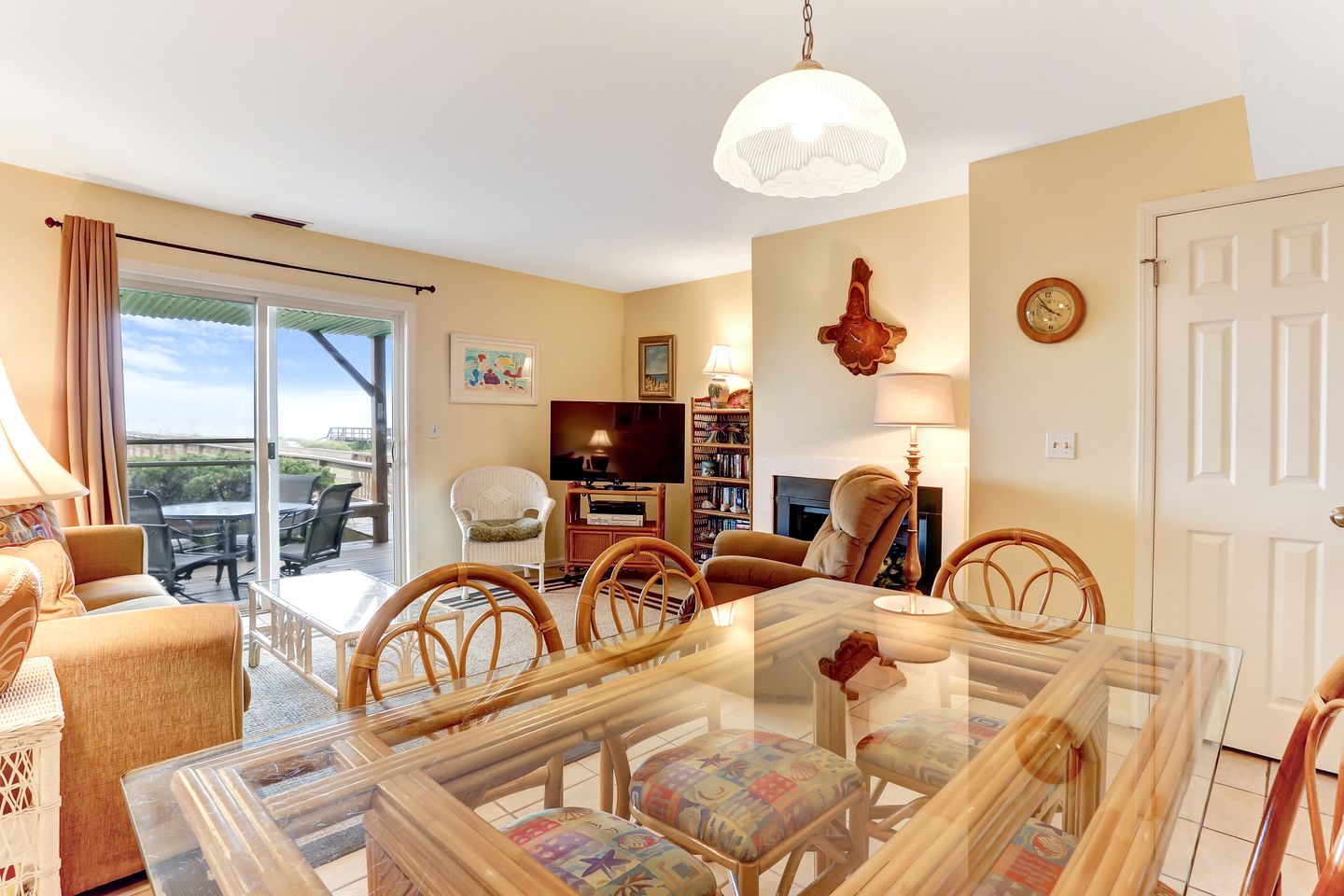 Charming Pet-Friendly Beachfront Duplex with Ocean Views in Fernandina Beach, Florida