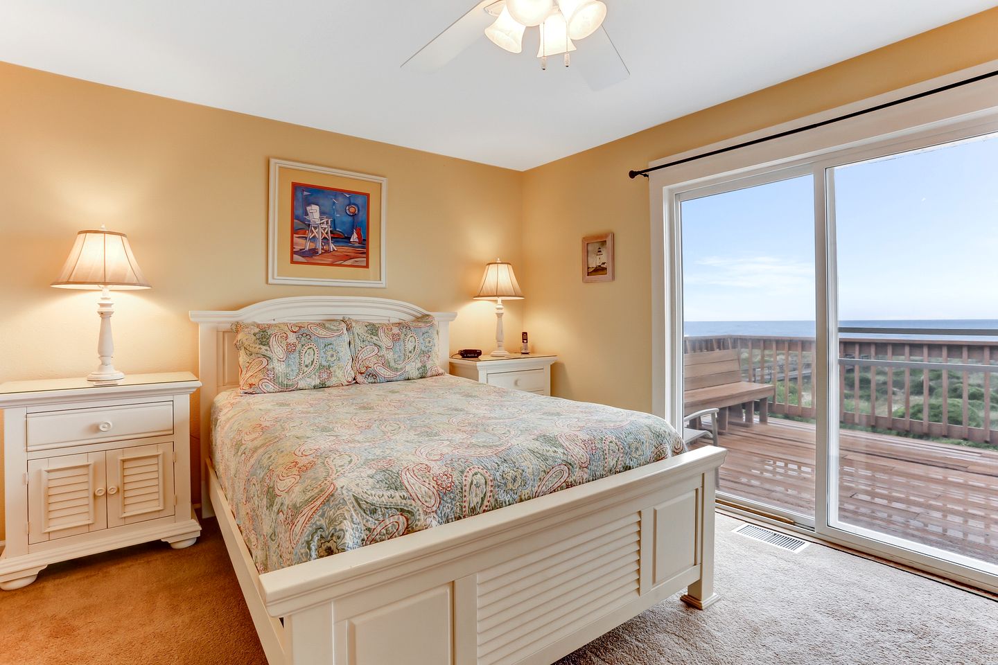 Charming Pet-Friendly Beachfront Duplex with Ocean Views in Fernandina Beach, Florida