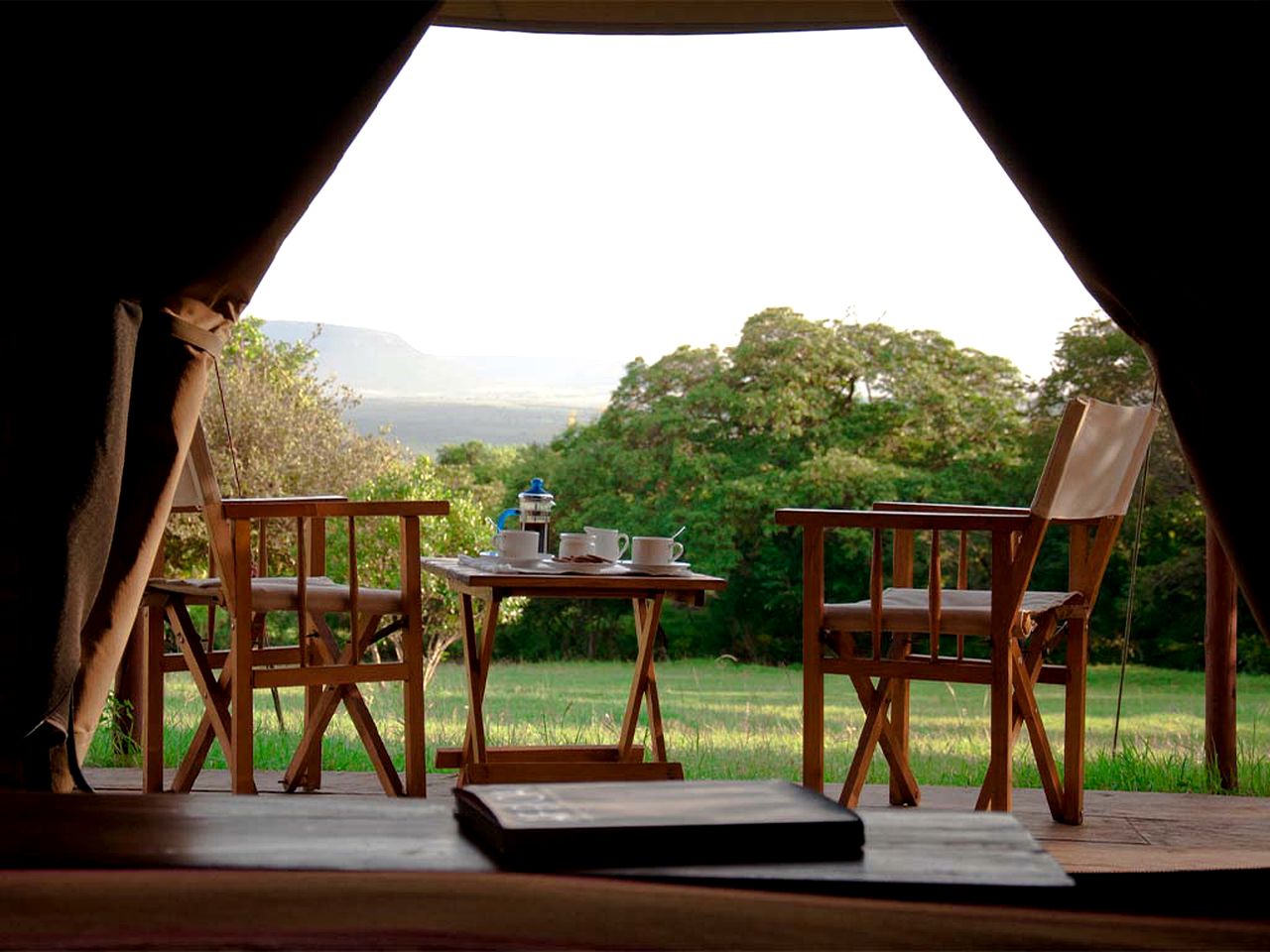 Masai Mara Safari Tent with Great Opportunities to See the Big Five in Kenya