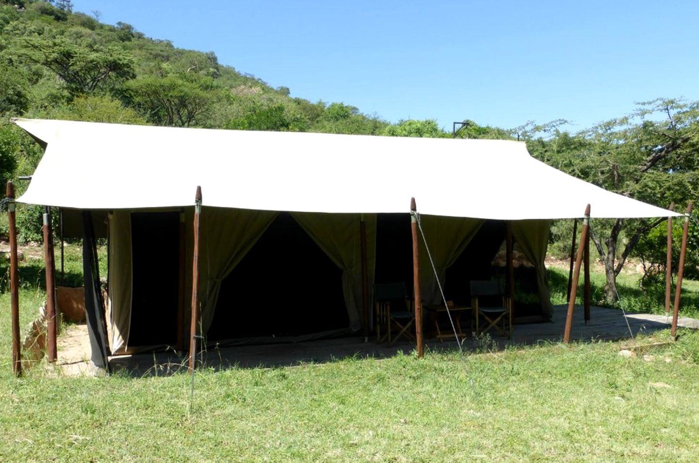 Masai Mara Safari Tent with Great Opportunities to See the Big Five in Kenya