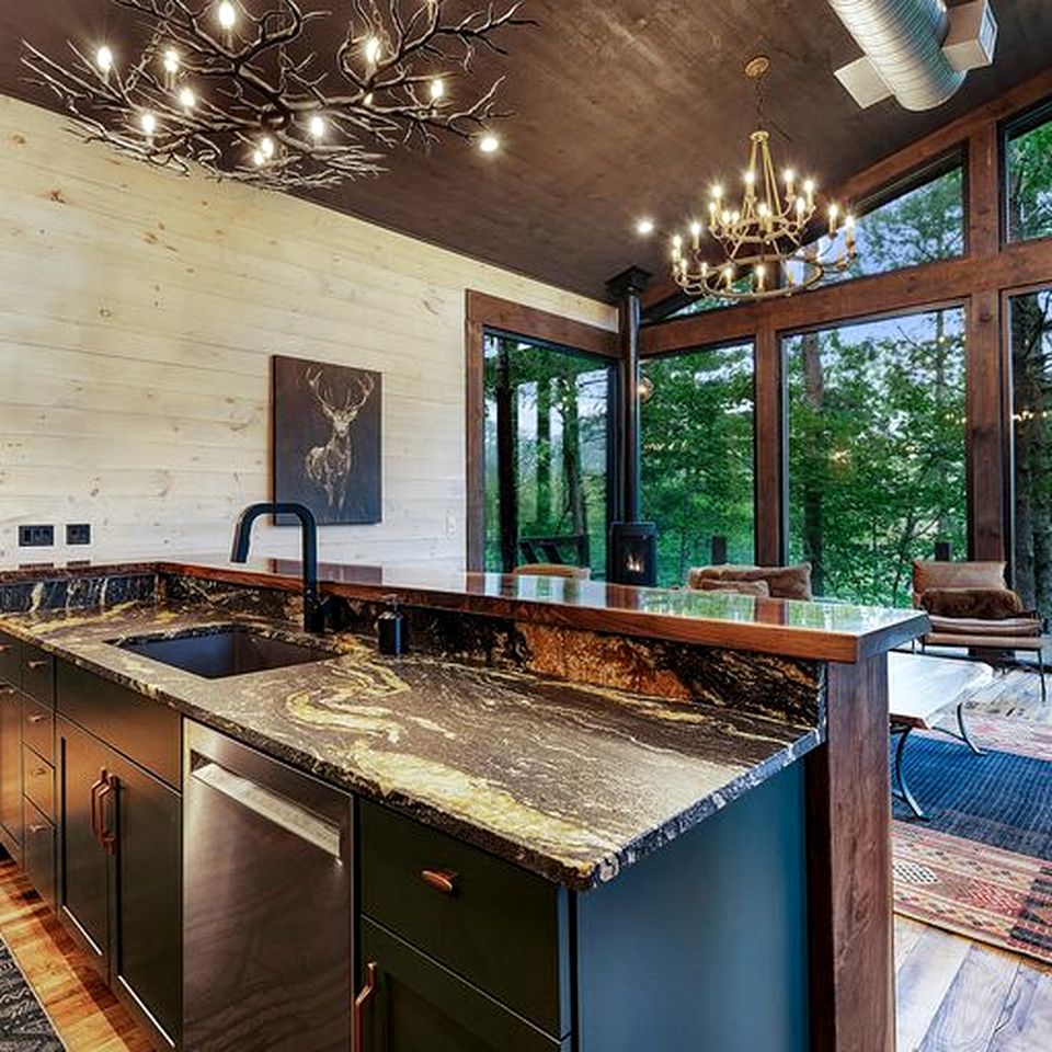Enormous Cabin Luxury Interior and Game Room in Cherry Log, Georgia