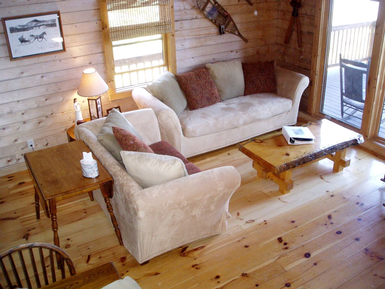 Enormous Cabin Rental Overlooking Spruce Lake in Wilmington, Vermont