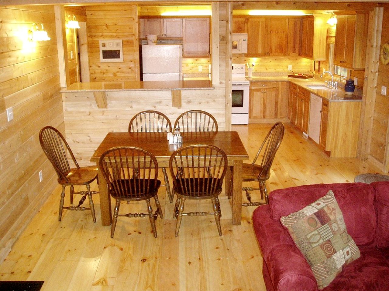Enormous Cabin Rental Overlooking Spruce Lake in Wilmington, Vermont