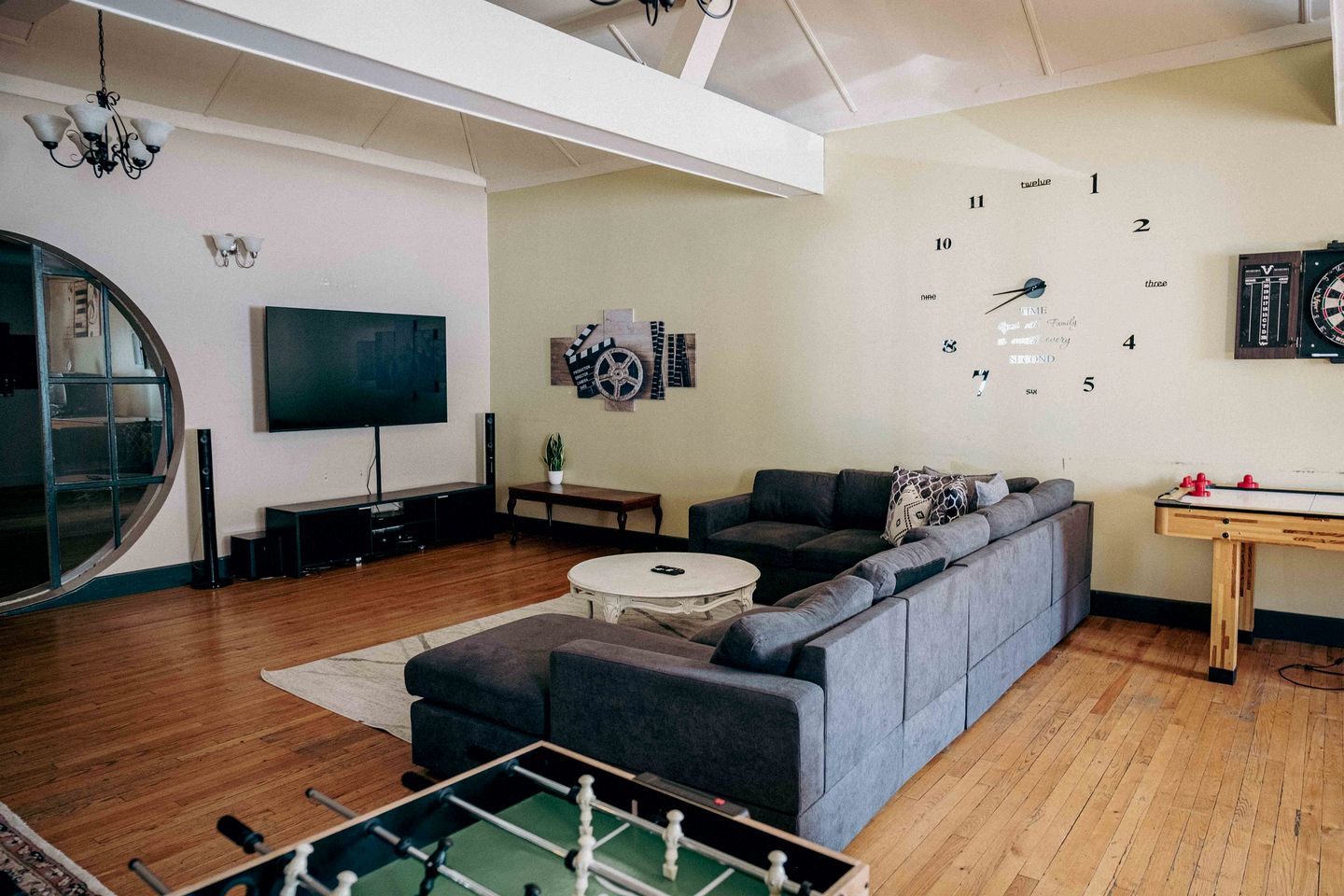 Enormous Lakefront Villa with Interior Pool, Game Room and Gym Space in Lac des Plages, Quebec