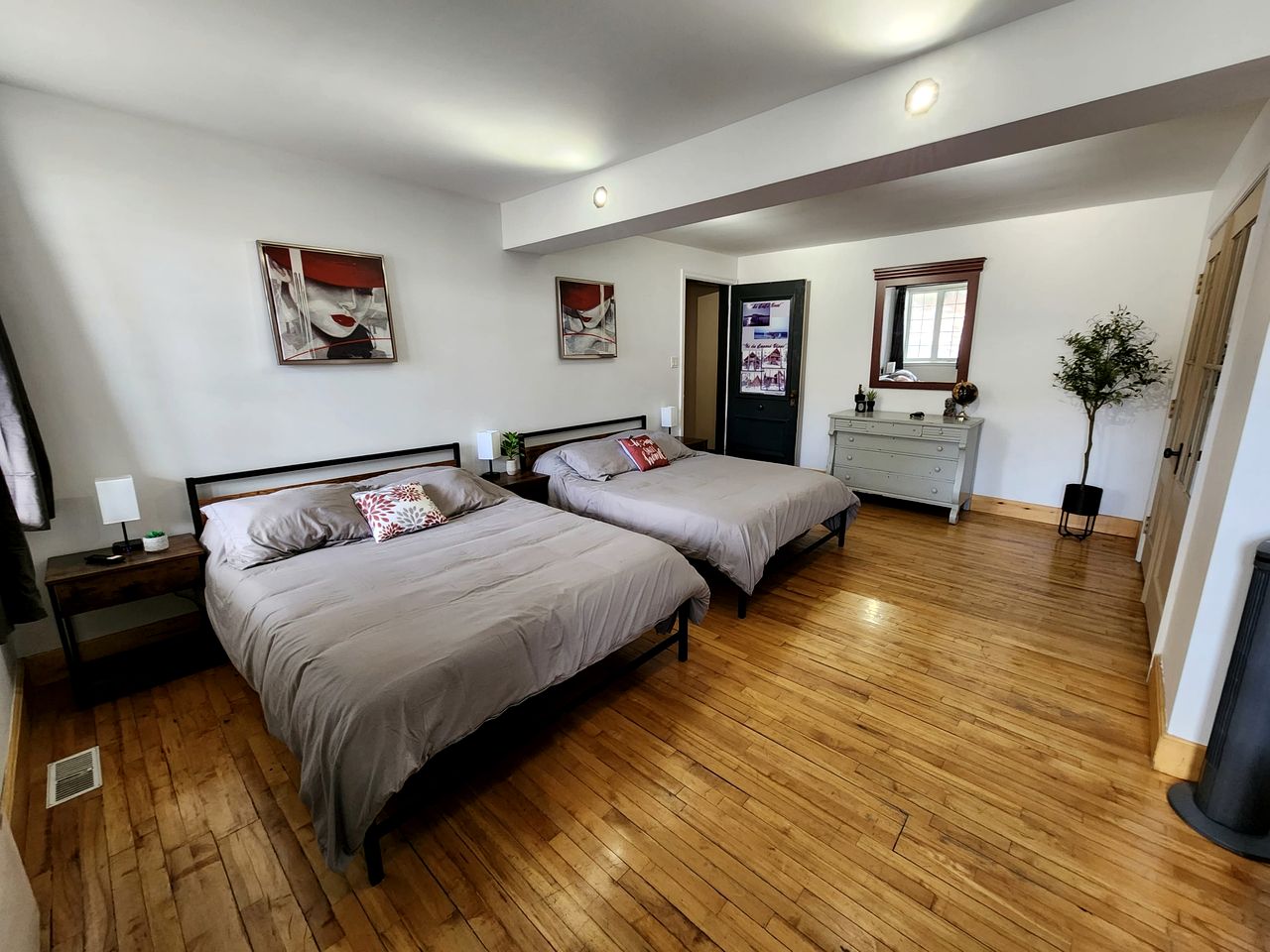 Enormous Lakefront Villa with Interior Pool, Game Room and Gym Space in Lac des Plages, Quebec