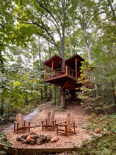 Treehouses (United States of America, Copperhill, Tennessee)