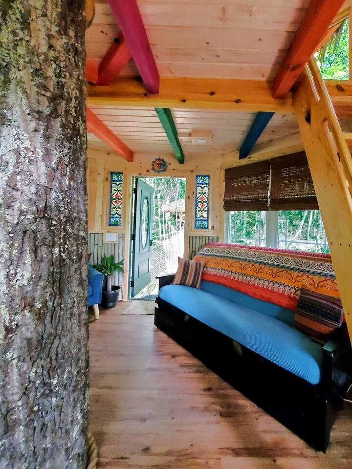 Entire Four Treehouses Resort Perfect for Groups and Outdoor Activities in Copperhill, Tennessee