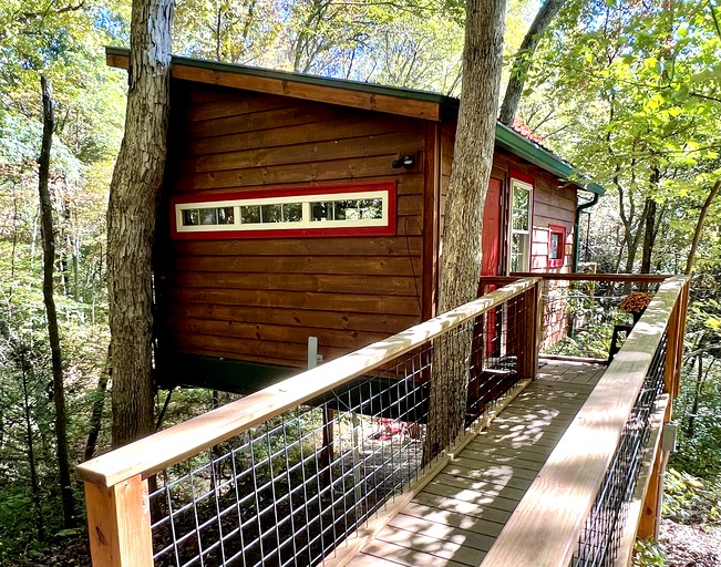 Treehouses (United States of America, Copperhill, Tennessee)