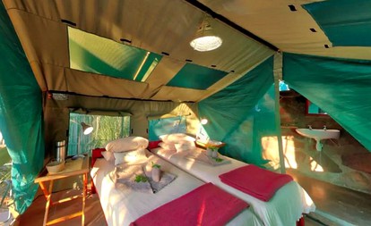 Safari Tent Rentals with Private Bathrooms for a Vacation to the Kunene River, Namibia photo 2