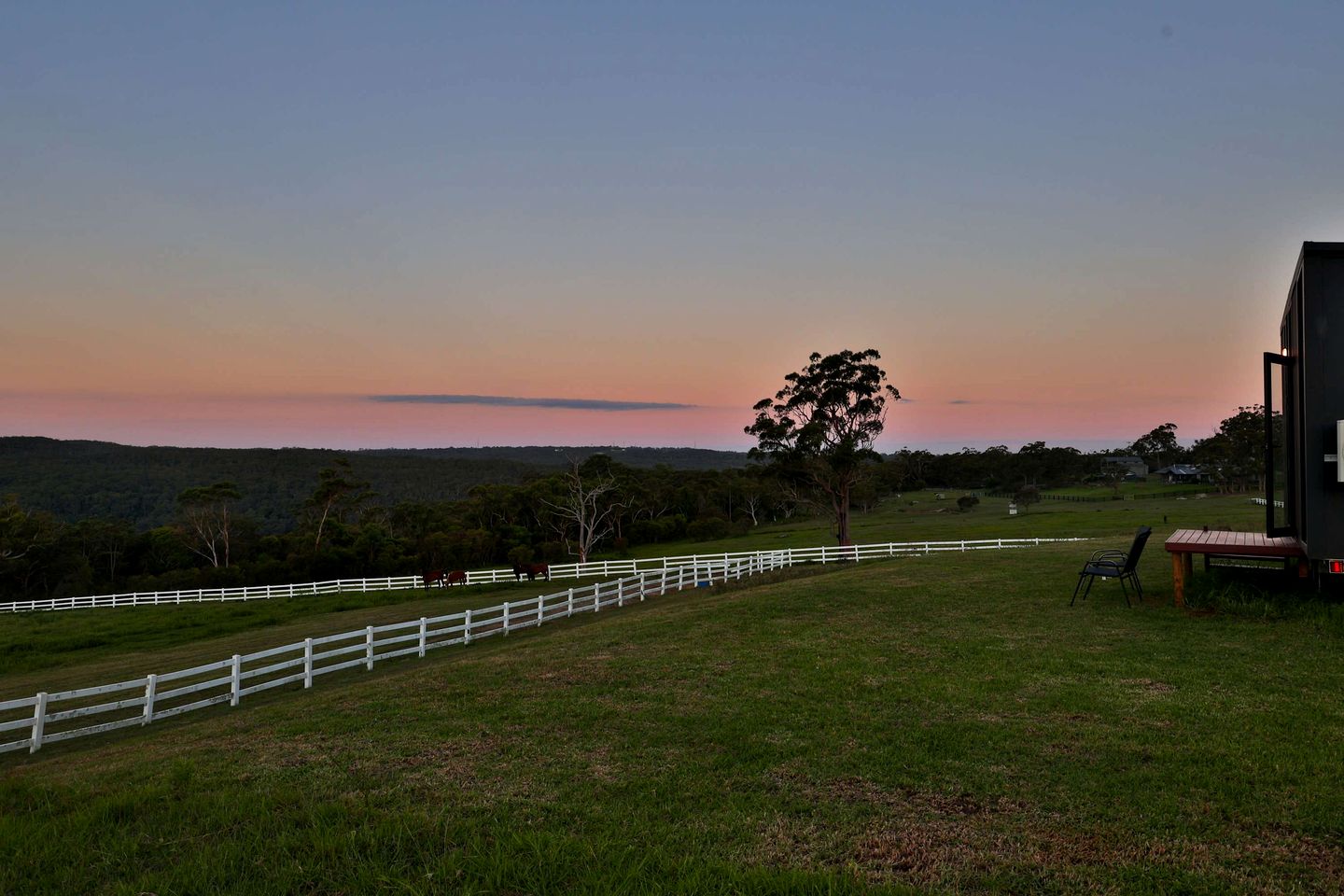 Rustic Tiny House Stay with Horse Encounters near Brisbane Water National Park, Calga NSW