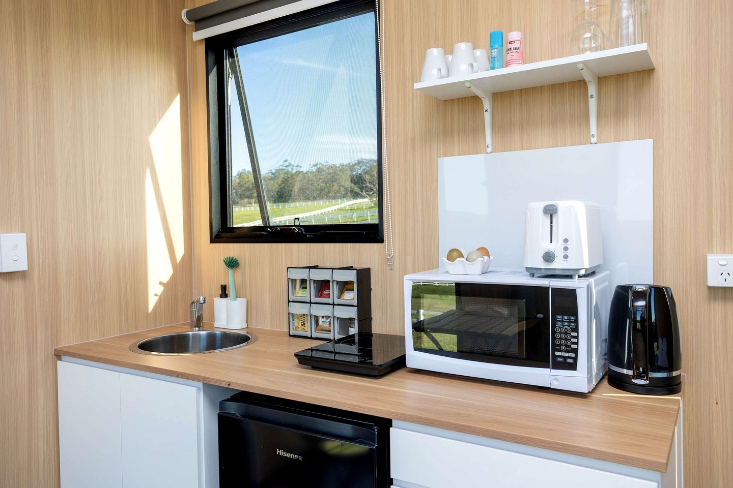 Rustic Tiny House Stay with Horse Encounters near Brisbane Water National Park, Calga NSW