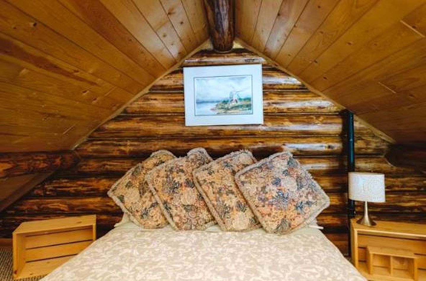 Charming Log Cabin for Family Glamping Escapes in Nelson, British Columbia