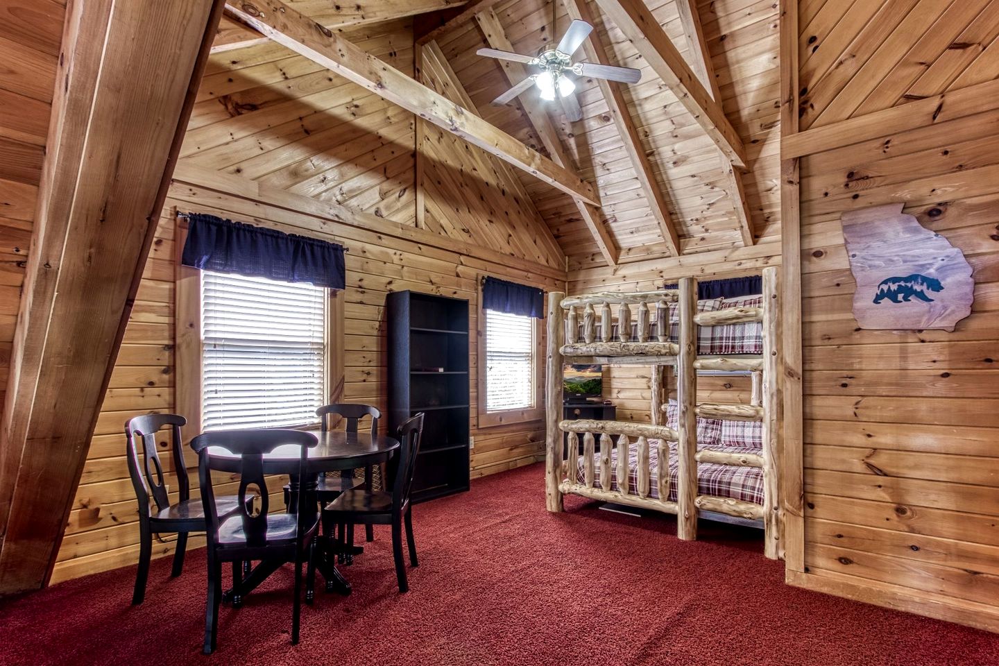 Group Cabin with Game Room and Theater Space in Pigeon Forge, Tennessee