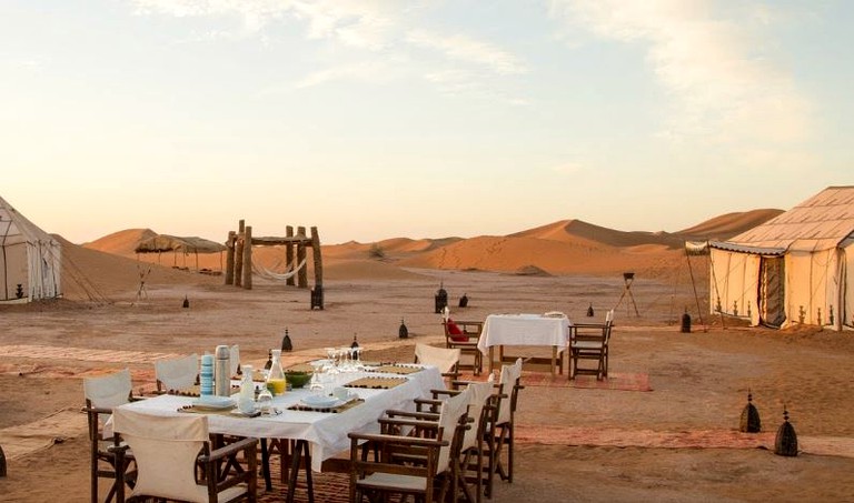 Tents (M'Hamid El Ghizlane, Drâa-Tafilalet Region, Morocco)