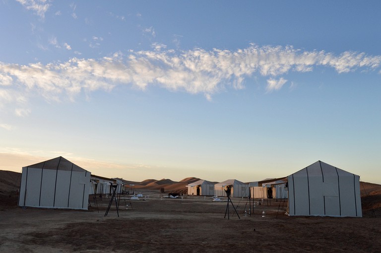 Tents (M'Hamid El Ghizlane, Drâa-Tafilalet Region, Morocco)