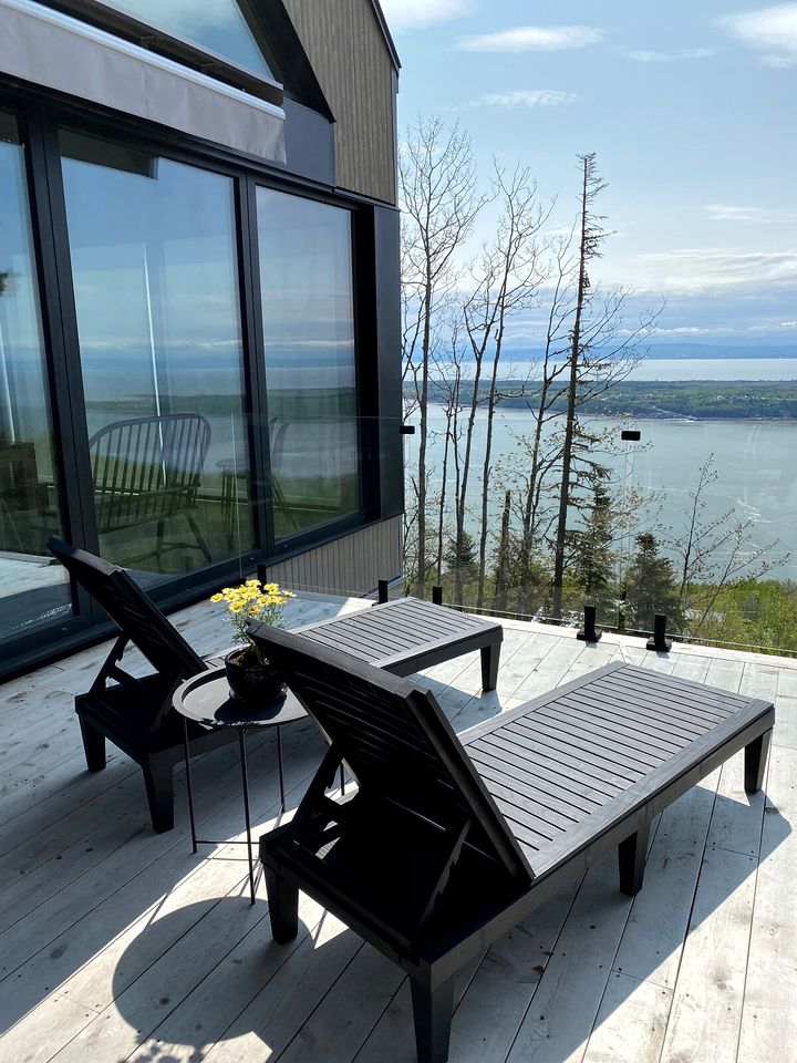 Incredible Luxury Retreat with Stunning Views of Saint Lawrence River in Charlevoix, Quebec