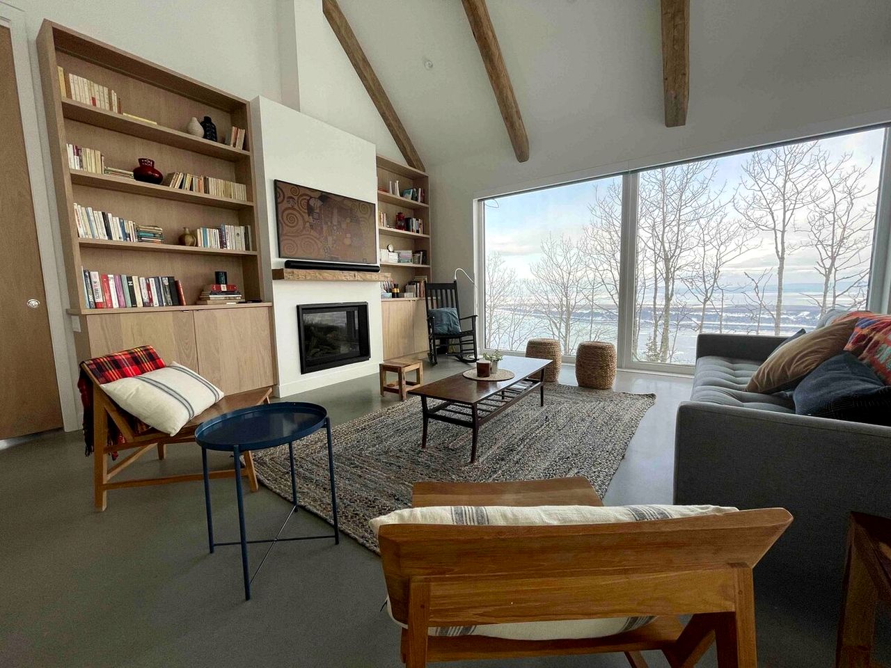 Incredible Luxury Retreat with Stunning Views of Saint Lawrence River in Charlevoix, Quebec