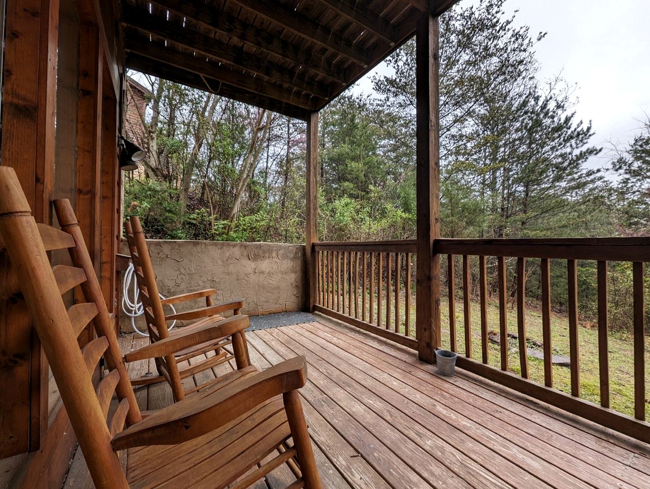 Wooden Rural Cabin Great for a Tiny Escape in Pigeon Forge, Tennessee