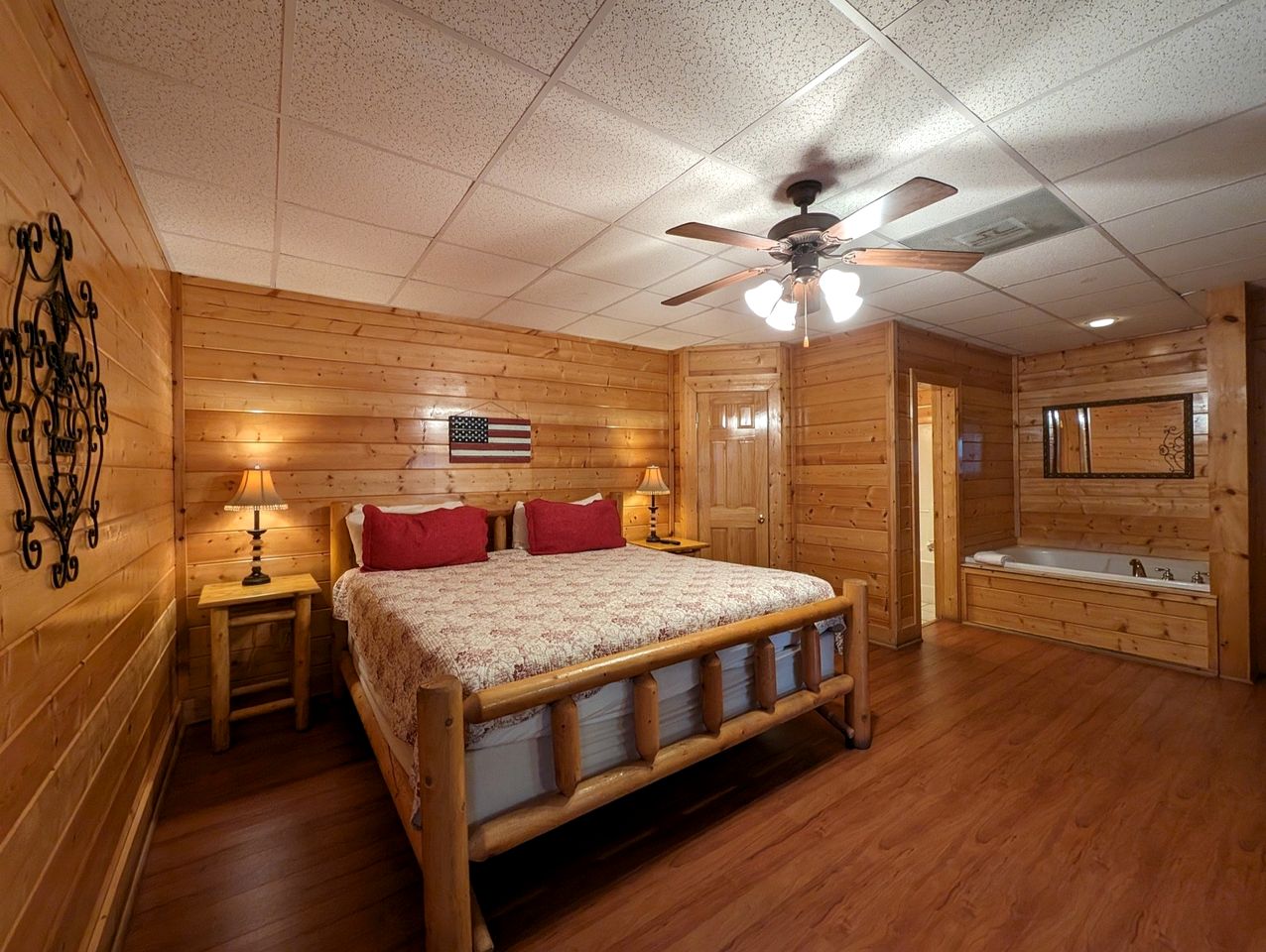 Wooden Rural Cabin Great for a Tiny Escape in Pigeon Forge, Tennessee