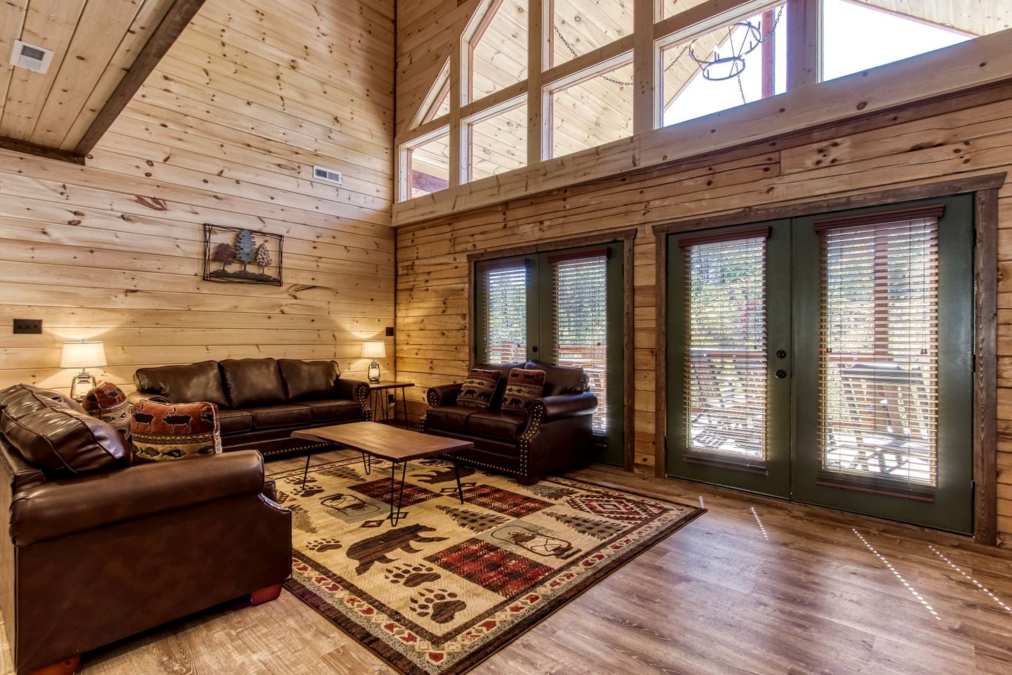 Pigeon Forge Adventures in this Spacious Cabin Rental for Group Glamping in Tennessee