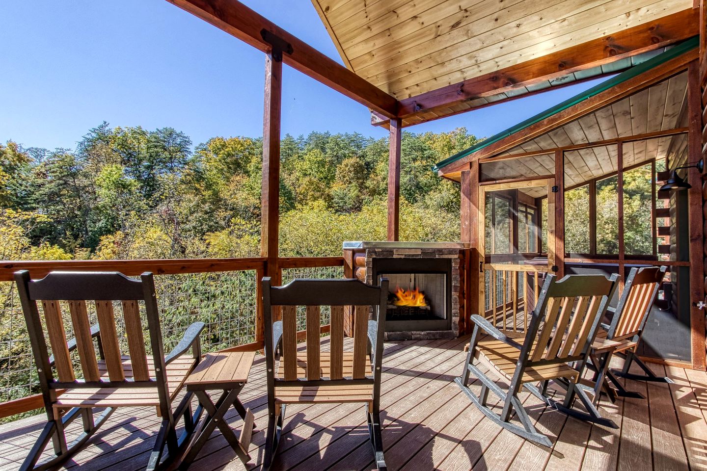 Pigeon Forge Adventures in this Spacious Cabin Rental for Group Glamping in Tennessee