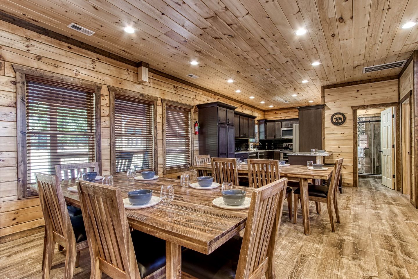 Pigeon Forge Adventures in this Spacious Cabin Rental for Group Glamping in Tennessee