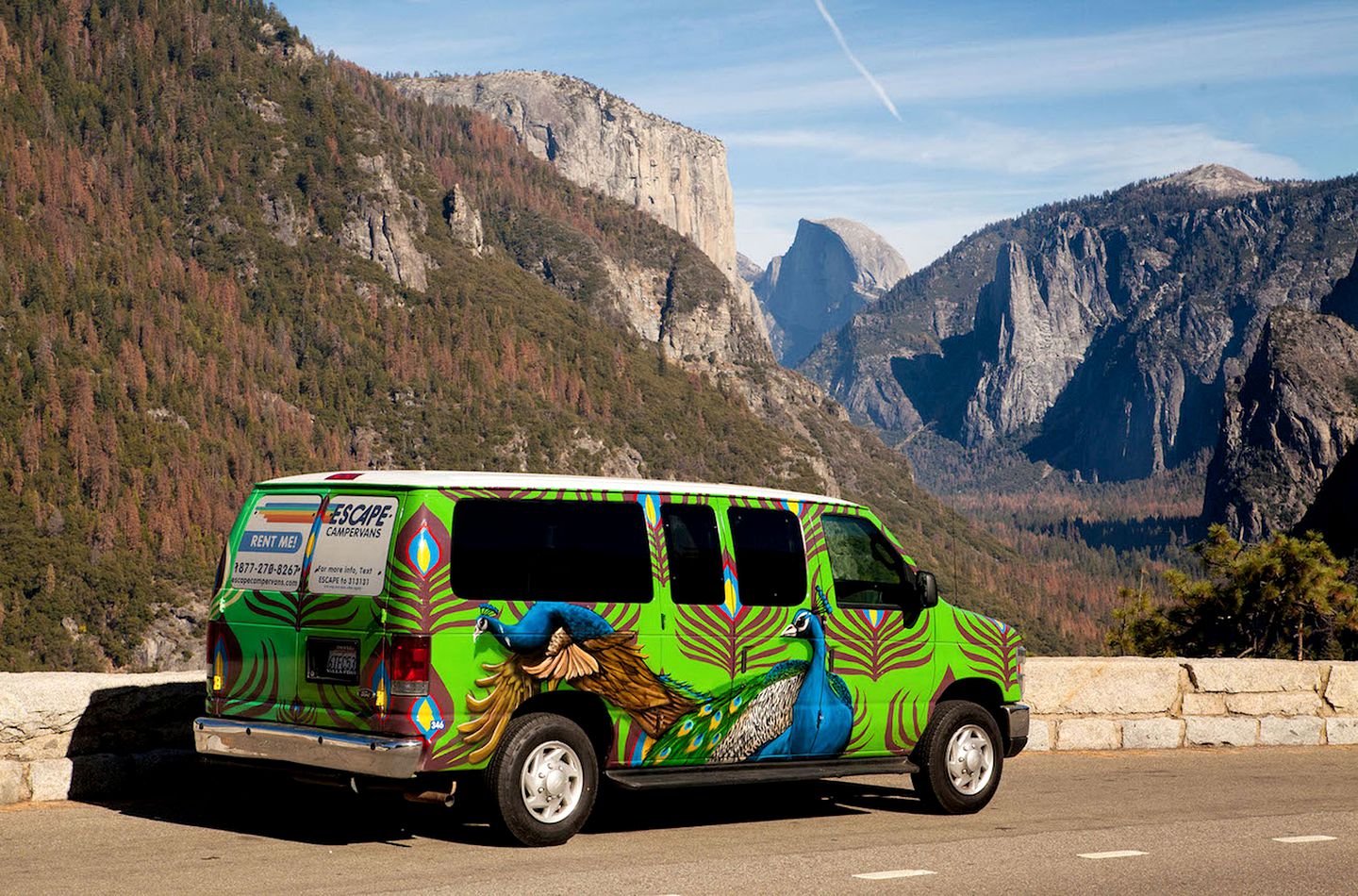 Campervan in San California