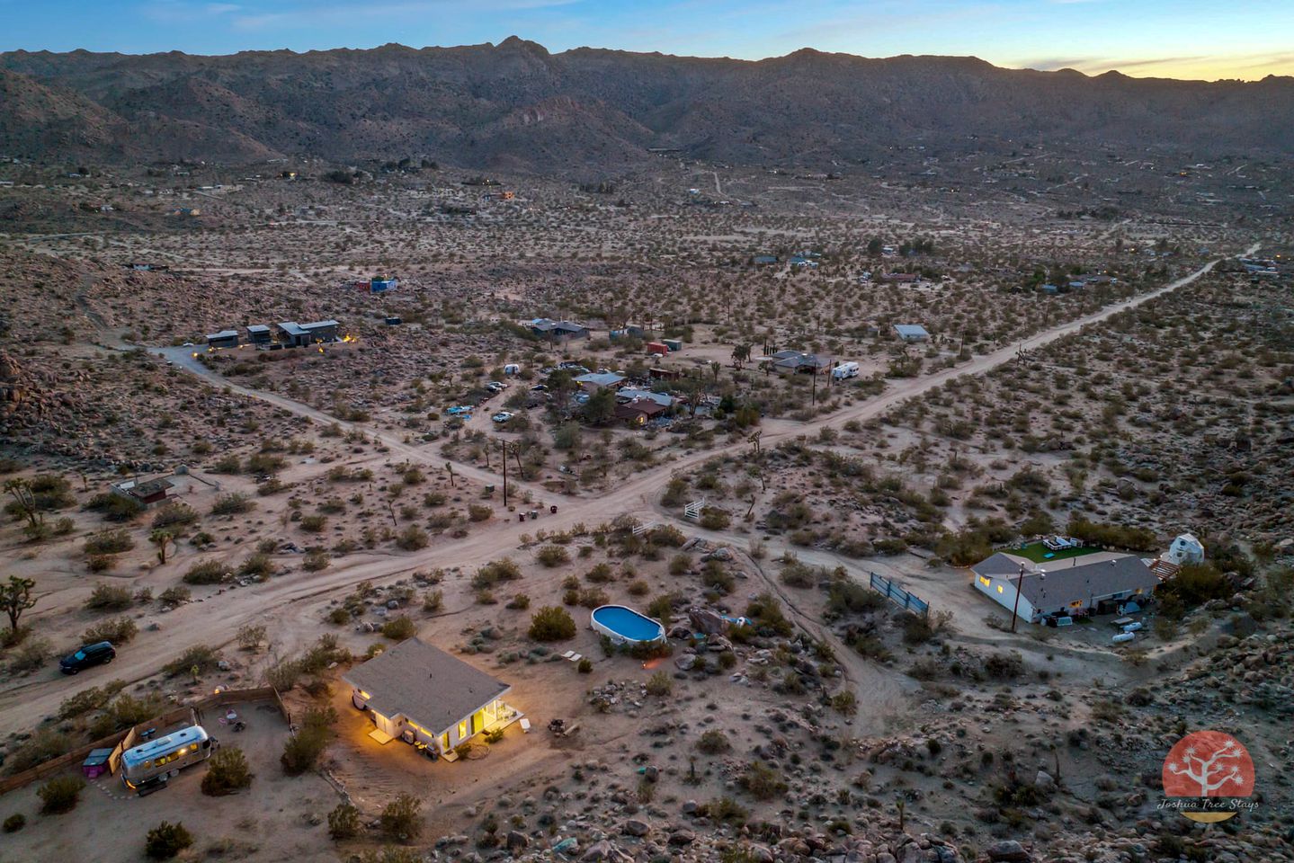 Escape to Joshua Tree in this Spectacular Rental with Pool and Hot Tub