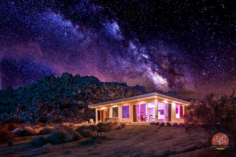 Escape to Joshua Tree in this Spectacular Rental with Pool and Hot Tub