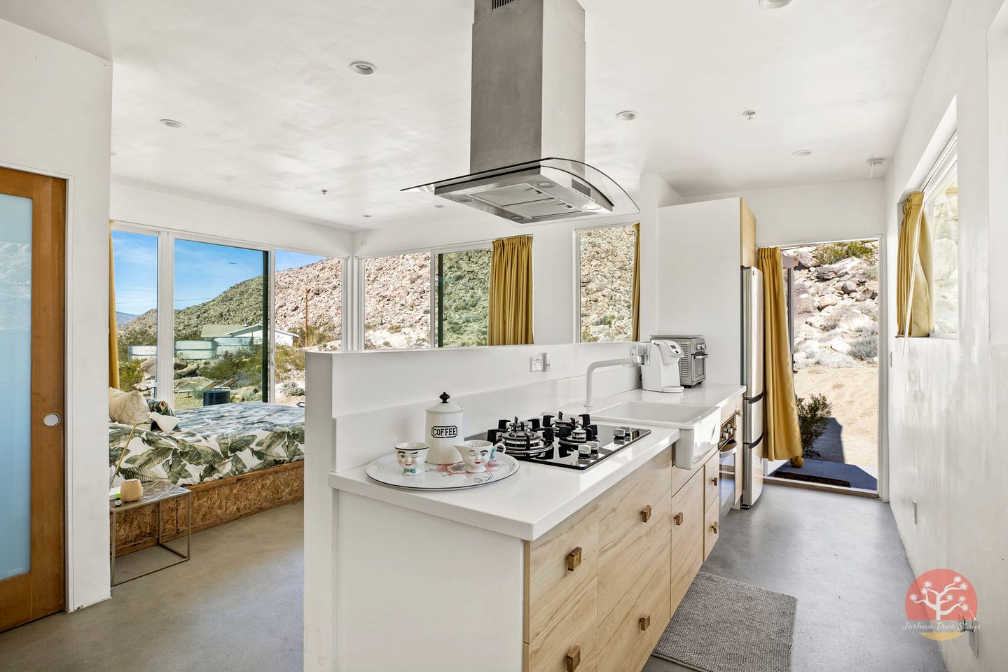 Escape to Joshua Tree in this Spectacular Rental with Pool and Hot Tub