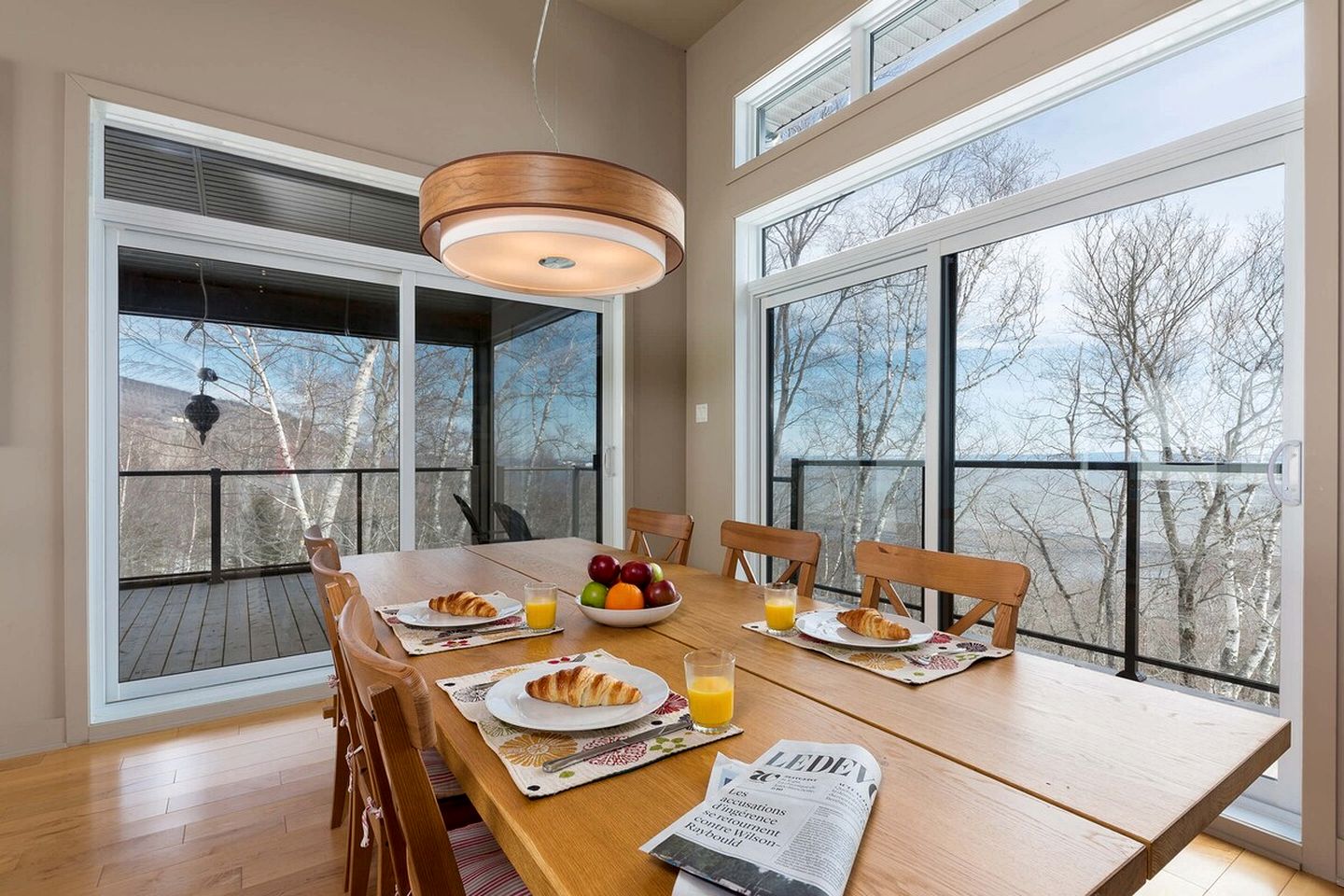Luxurious Contemporary Retreat with Hot Tub, Ping Pong, and River Views near Baie-Saint-Paul, Quebec