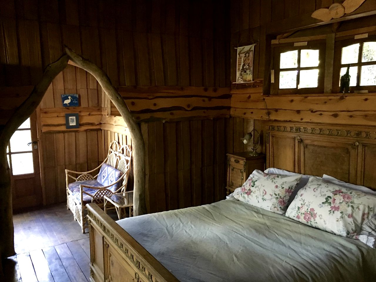 Tranquil Vacation Rental with a Fireplace on the Southern Frontier of Argentina