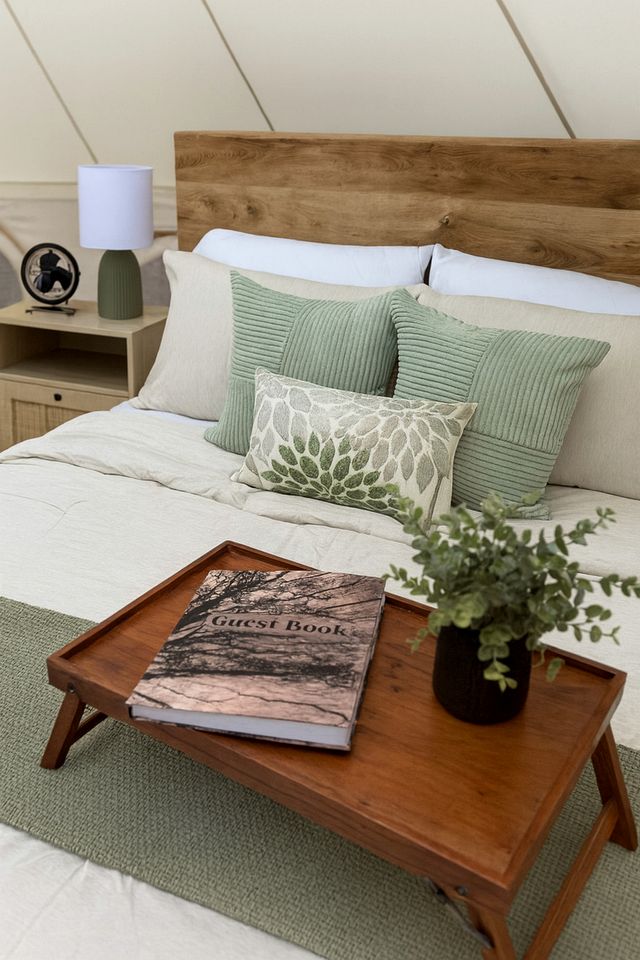 Ethereal Glamping Bell Tent Haven Near Sinking Creek, Missouri