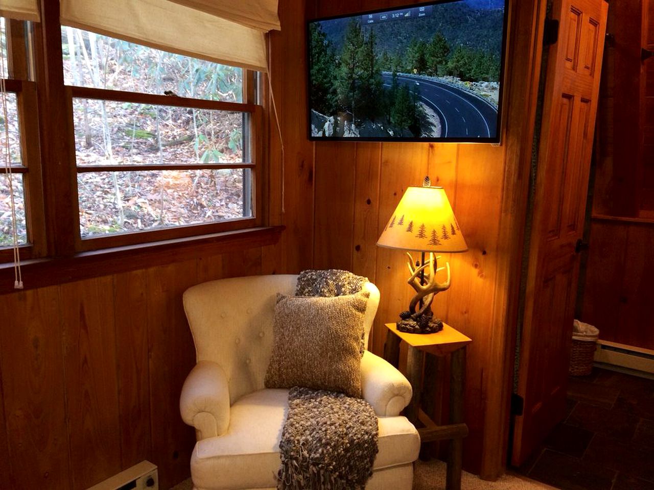 European-Style A-Frame Cabin Rental near Grandfather Mountain in Boone, North Carolina