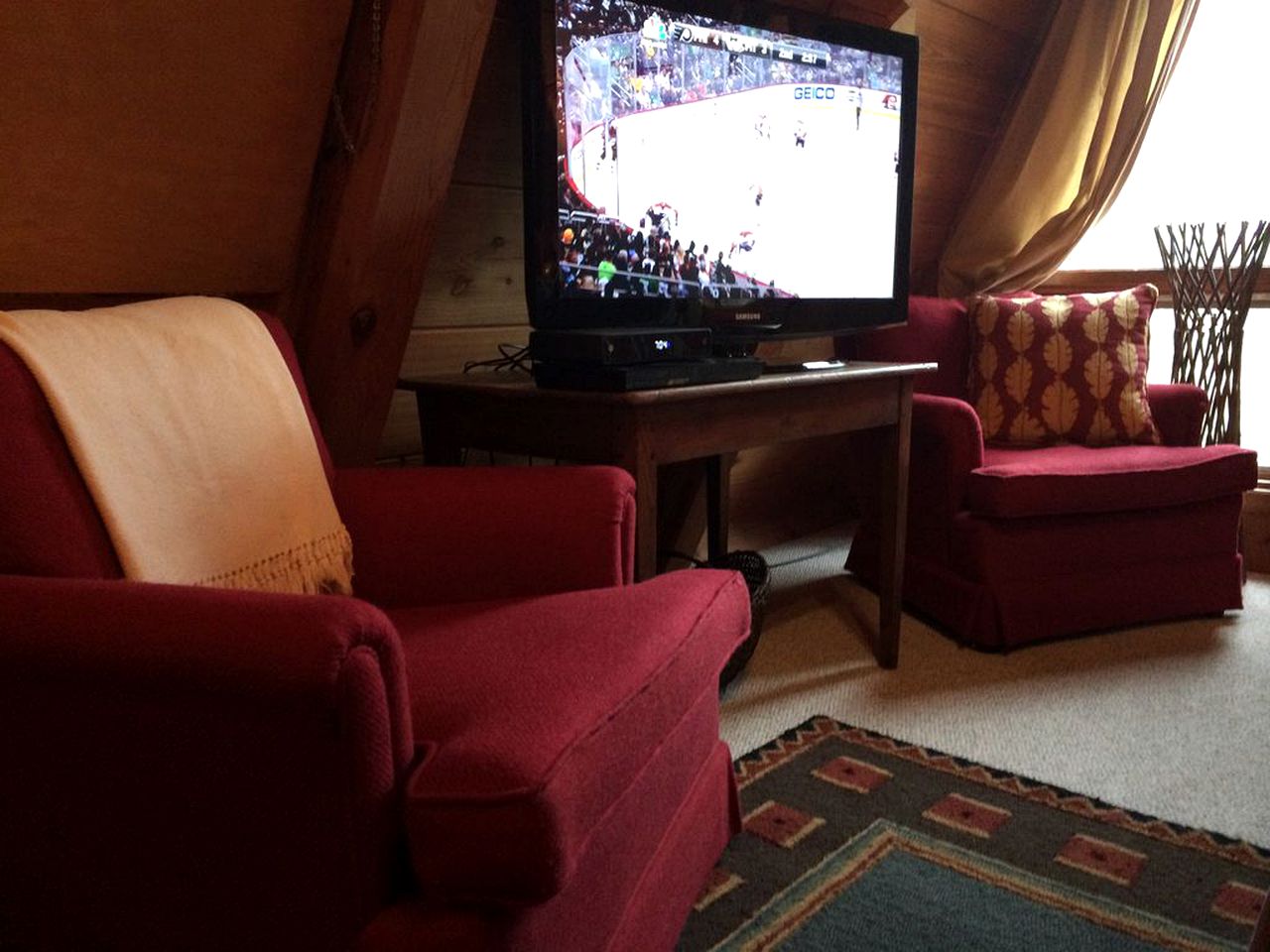 European-Style A-Frame Cabin Rental near Grandfather Mountain in Boone, North Carolina