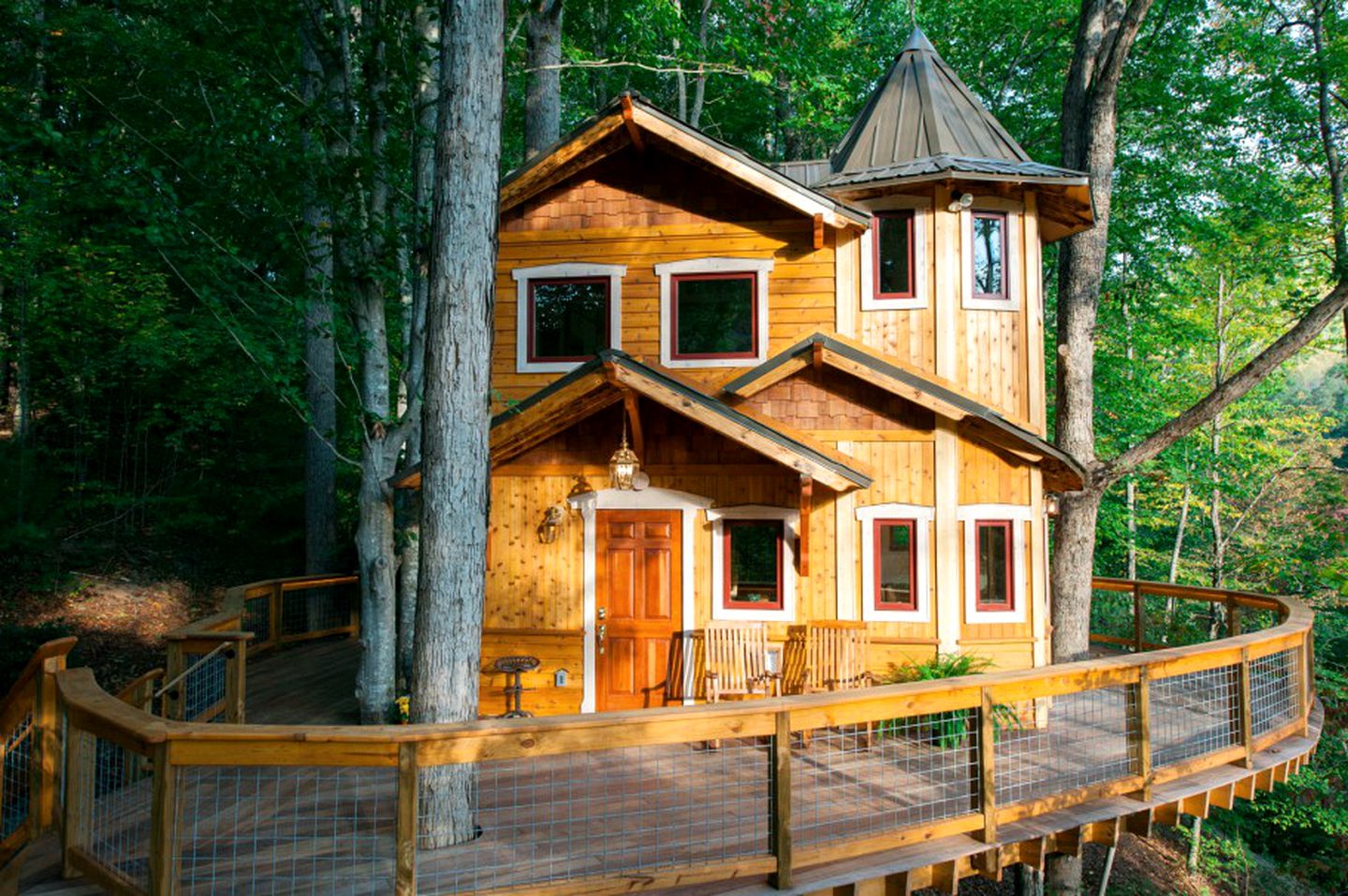 Tree House Hotel Asheville Glamping Hub