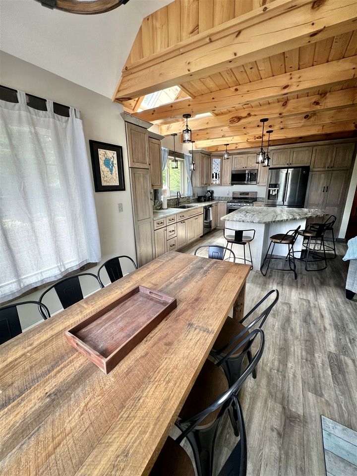 Beautiful Waterfront Vacation Rental with Direct Access to Lake in Sebago, Maine