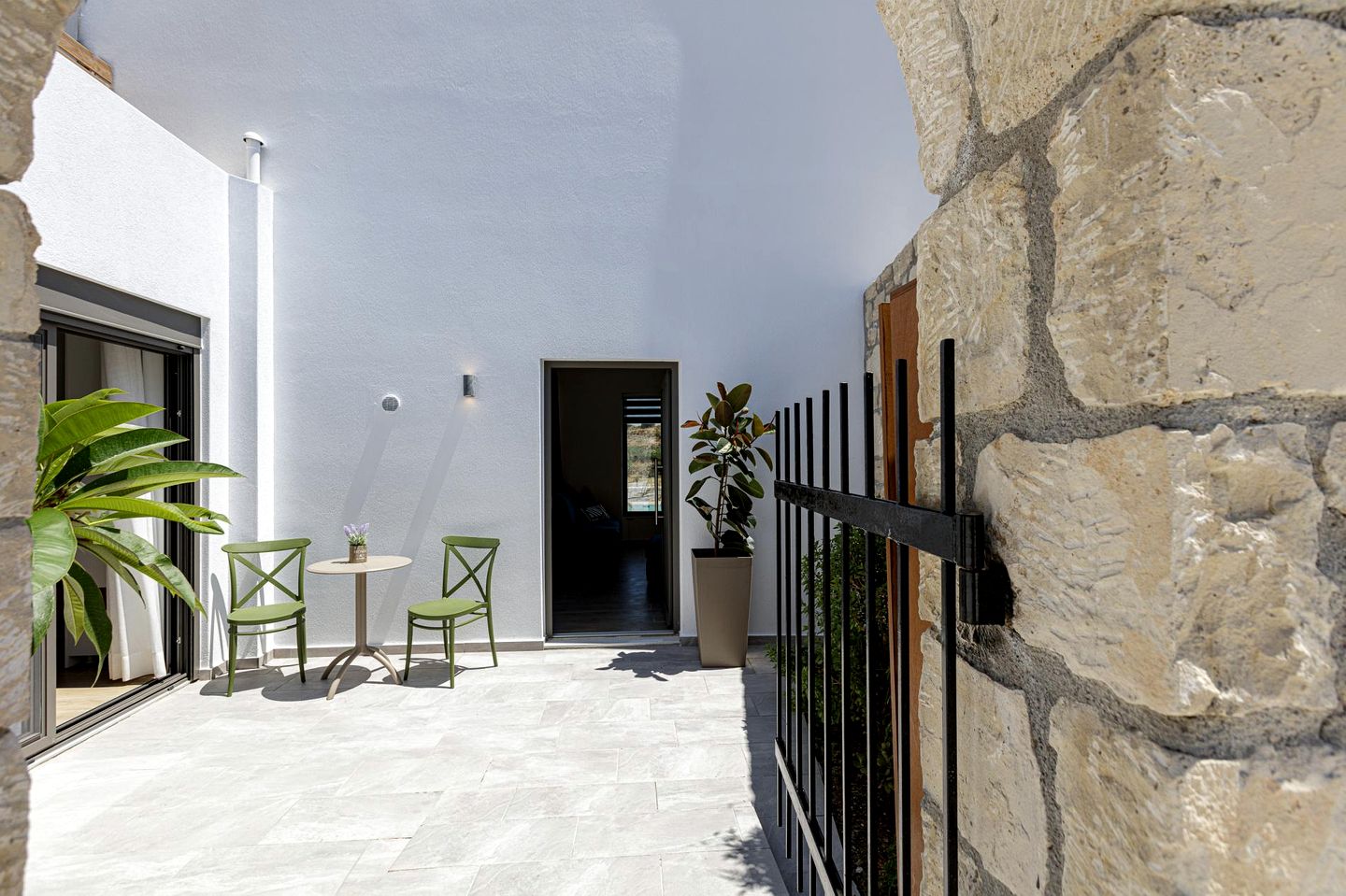 Enchanting Accessible Villa with Private Pool and Sea Views near Rethymno, Crete