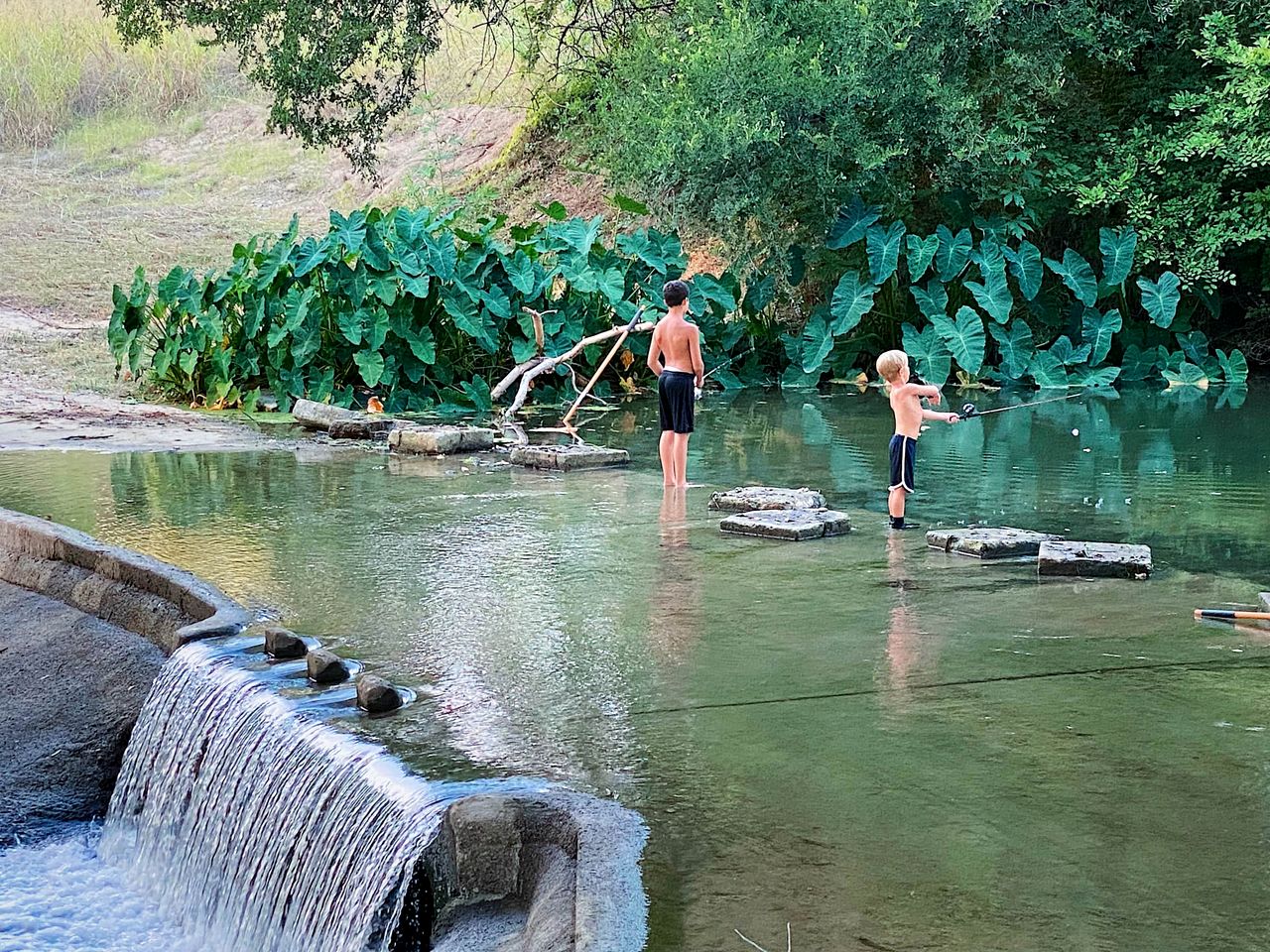 Exciting Glamping Adventure on the Cibolo Creek: Exquisite Family-Friendly Safari Tent in Marion, Texas