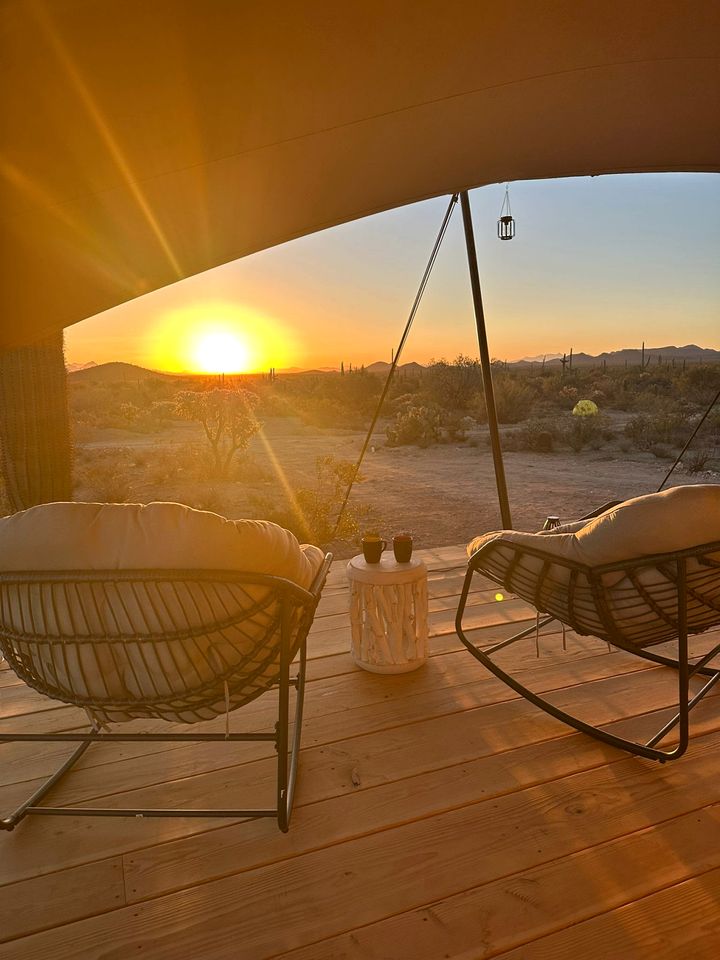 Exclusive Luxury Glamping Retreat on Historic Ranch near Saguaro National Park, Arizona